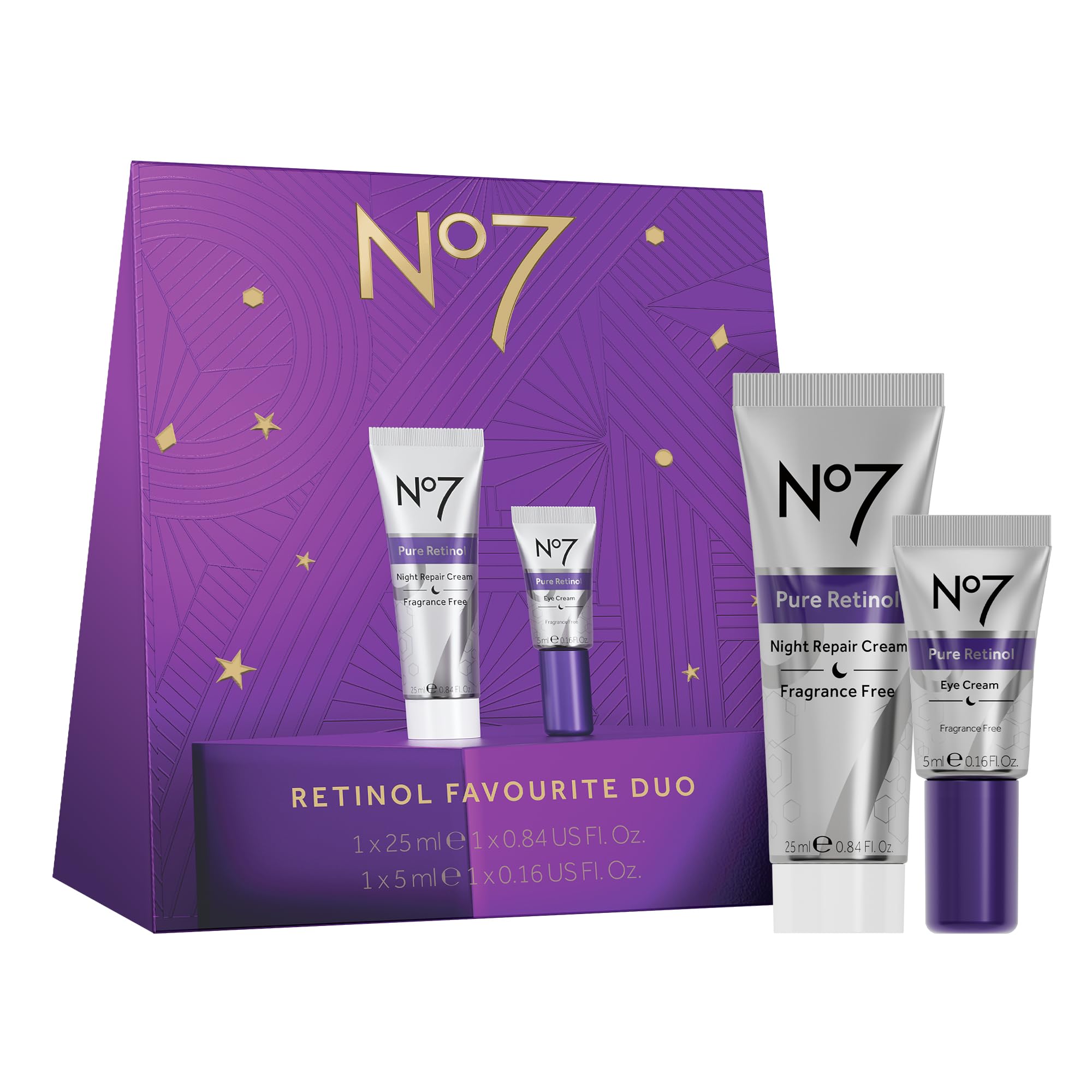 Amazon.com: No7 Retinol Favorite Gift Set - Skincare Set Includes